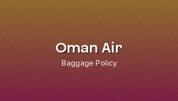 Oman Air baggage limits